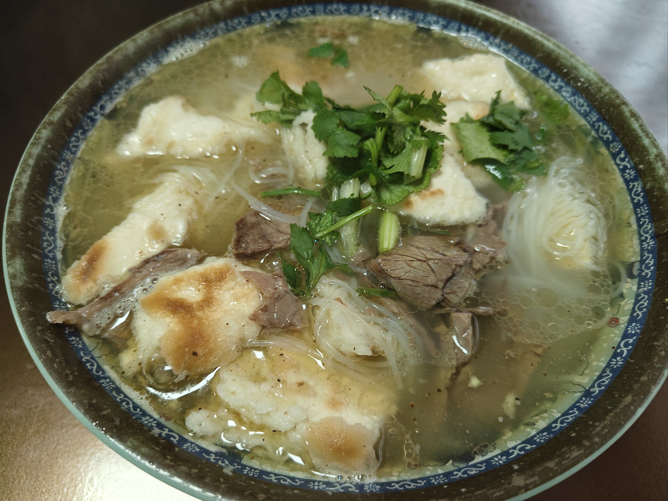 0元玩转这座城烩馍还挺好吃的,以前不知