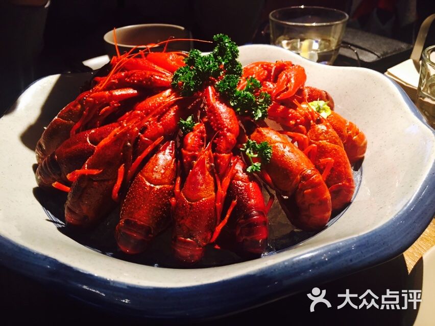 巨说还不错创意菜(南丰城店)冰醉小龙虾拼盘图片 - 第2145张