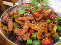 大虾鸡翅-民食香·腊排骨野生菌美食(木府店)