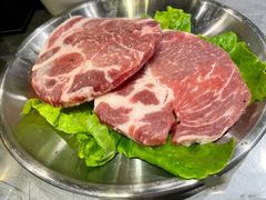 烤原味猪颈肉-GOGIYA·咕叽吖韩国传统烤肉店(东方新天地店)