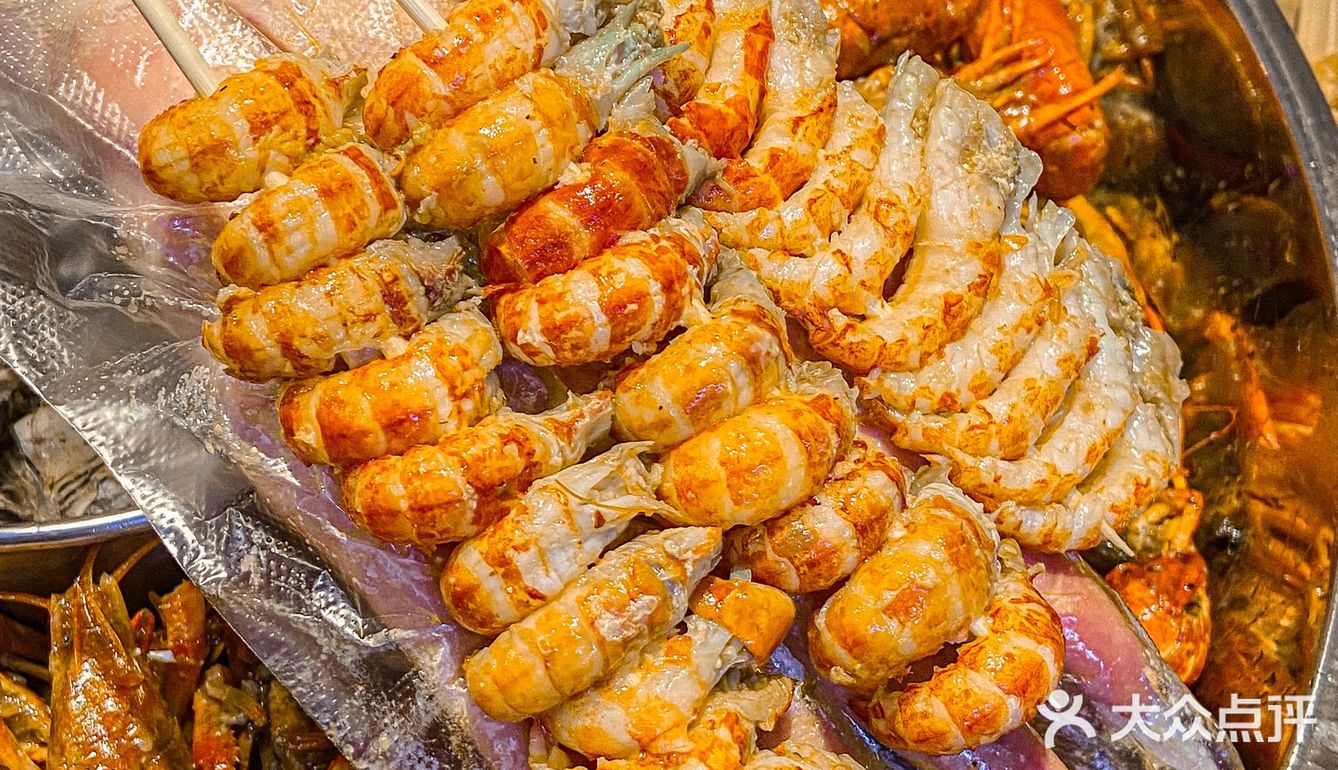 分分钟炫完一盘的自助小龙虾工厂㊙️🦞 