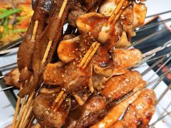 -宝记烧烤·碳锅羊肉·羊蝎子火锅·夜食社(文体路创始店)