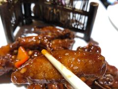 -东来菜馆•手抓海鲜家常菜•海鲜锅贴(鸽子窝店)