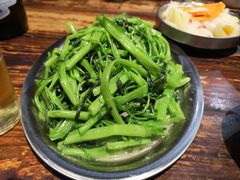 蒜蓉空心菜-蚝美人·生蚝海鲜烧烤(茶花园店)