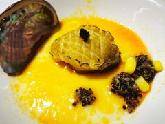 蟹粉虾汤蛋羹黑鱼籽蒸鲜鲍-蟹榭(静安寺晶品商场店)