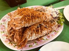 -班赞海鲜市场胖阿姨加工点