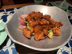 蒜香蜜汁排骨-绿茶餐厅(布吉万象汇店)