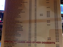 菜单-The Cheesecake Factory(baldwin avenue)