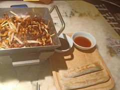 韭芽蘑菇爆猪肝-弄堂里(西溪龙湖天街店)