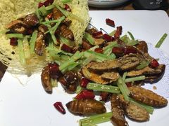 蚕蛹干煸-老长春肉馆(隆礼路店)