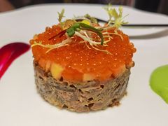黑鱼籽木瓜牛肉塔塔-王品牛排(佛山南海万科广场店)
