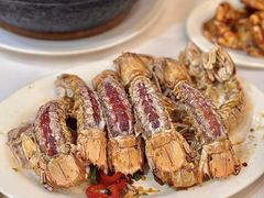 椒盐爆膏濑尿虾-阳江餐厅·30年老字号·粤菜海鲜大排档