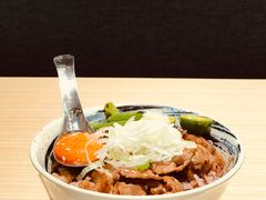 酱烧月见牛五花丼饭-堂本家·二代目·炸猪排(Express东海店)