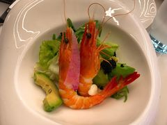 低温慢煮对白虾塔塔-悦禧耕岛酒店·指月坞餐厅·旺山特色农家乐