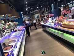 自助取餐区-圣罗巴海鲜烤肉自助(新乡万达店)