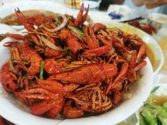 干煸龙虾-香满锅老北京羊蝎子火锅·家常菜(新街口店)