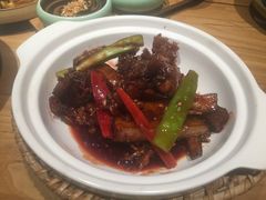 鱼香茄子焖鸭架-顺承小院儿