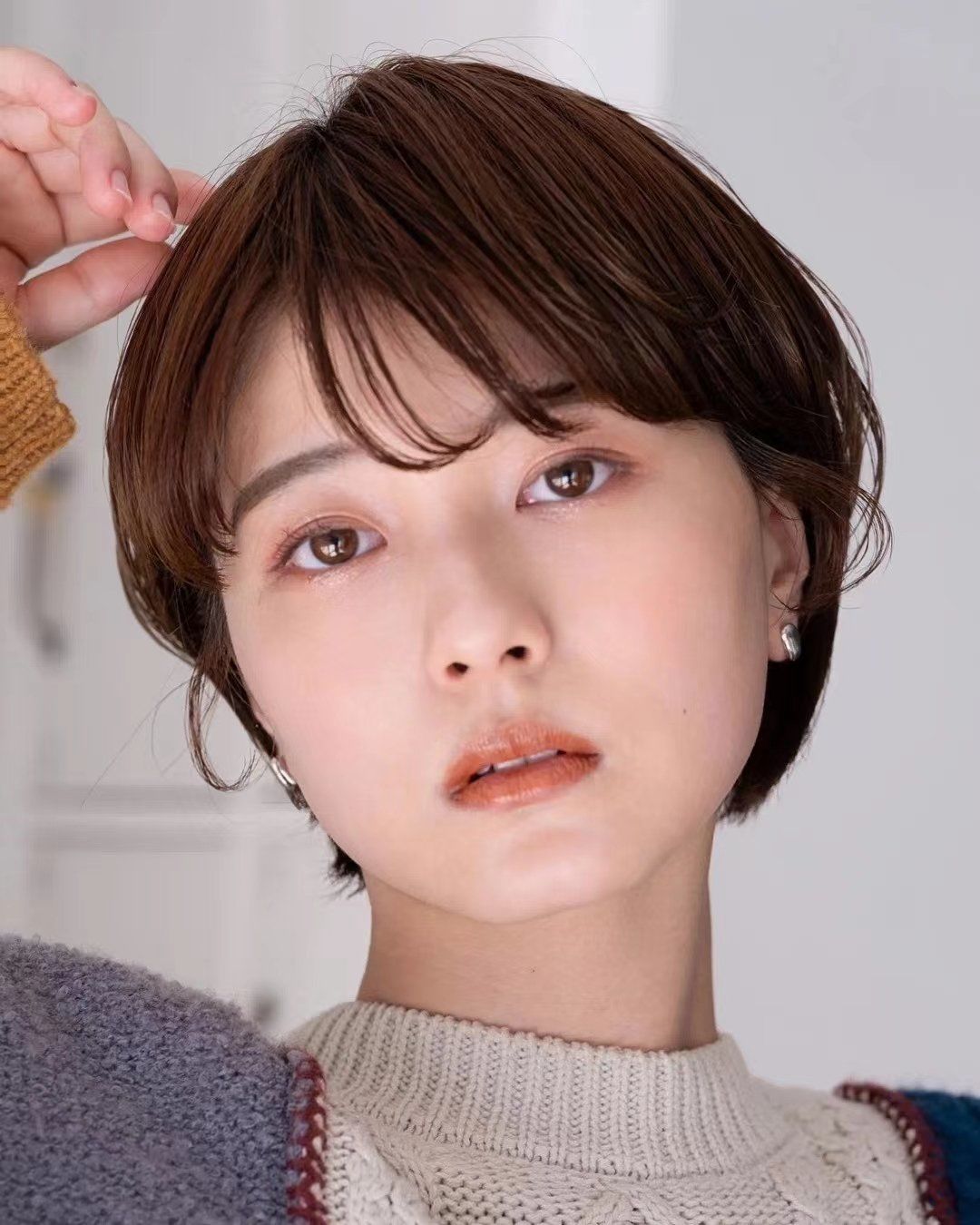 「尊尚柏丽美发salon(世纪城店)」韩式短发是真的能表现柔软少妇