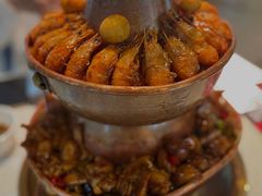 虾调戏蛙-老佛爷铜炉蛙锅(海岸城店)