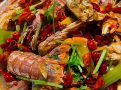 辣炒虾爬子-丹东立强海鲜烧烤·牛B大串(星海店)
