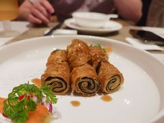 捞汁紫豆卷-若蘭慈·无国界素食料理(欢乐海岸店)