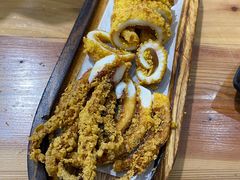 炸鱿鱼-小木屋拌饭(朝阳兴隆大家庭店)