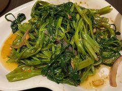 马拉盏炒通菜-大头虾越式风味餐厅(光明广场店)
