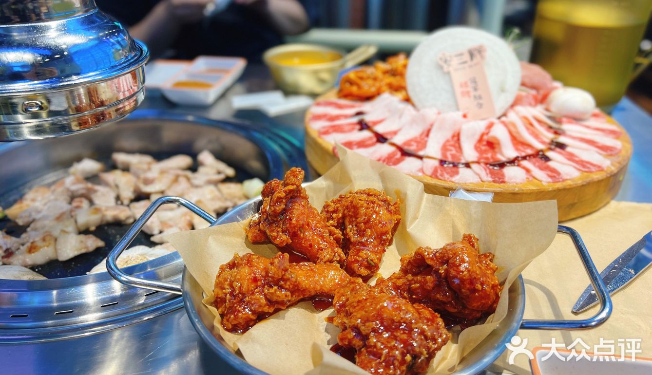 火爆青岛的韩料烤肉店来济南啦！打卡安三胖