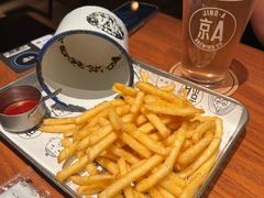 工人啤酒糊椒盐炸鱼薯条-京A Taproom·精酿餐吧(CBD店)
