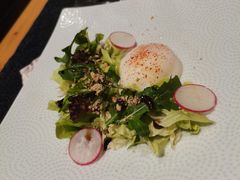温泉蛋沙拉-香樟花园法式铁板烧(恒隆广场店)