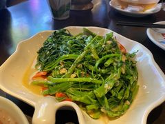 马拉盏炒通菜-大头虾越式风味餐厅(光明广场店)