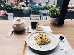 奶油肉肠顿饭-奎克咖啡Cuiqu(晶品店)