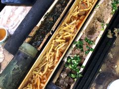 竹筒土猪肉鲜笋-竹泉农庄·竹筒饭(从化店)