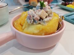 俄式传统风味芝士烤土豆-库滋明·俄罗斯特色美食(中央大街店)