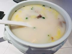 白菜豆腐粉丝鸭架汤-在前门·烤鸭北京菜(五月花广场店)