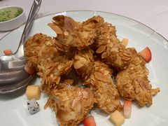 美国杏仁片焗蝴蝶斑-北京厨房(SKP店)