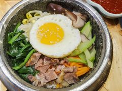 -明洞阿姨·韩式酱蟹烤肉·创意料理(三元桥店)