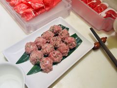 手打羊肉丸子-涮福記·现切牛羊肉火锅(世纪汇店)