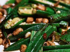 小炒秋葵-小大董·烤鸭(凤凰汇店)