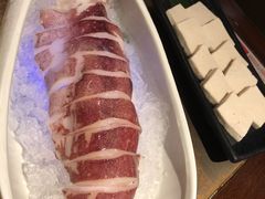 鲜鱿鱼-左庭右院鲜牛肉火锅(新梅广场店)