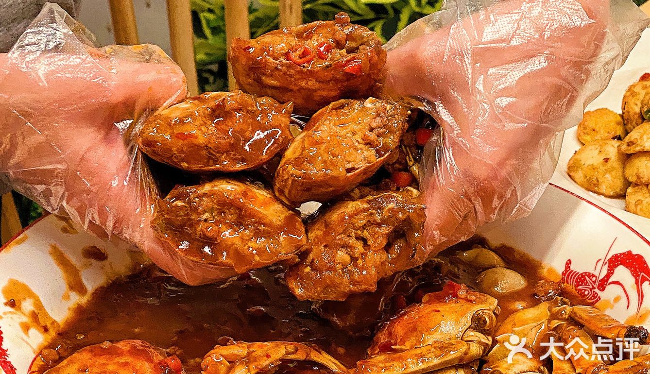 在天津‼️炫满满一桌手抓🦞的快乐我get了