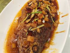 干烧大黄鱼-丰泽园饭店