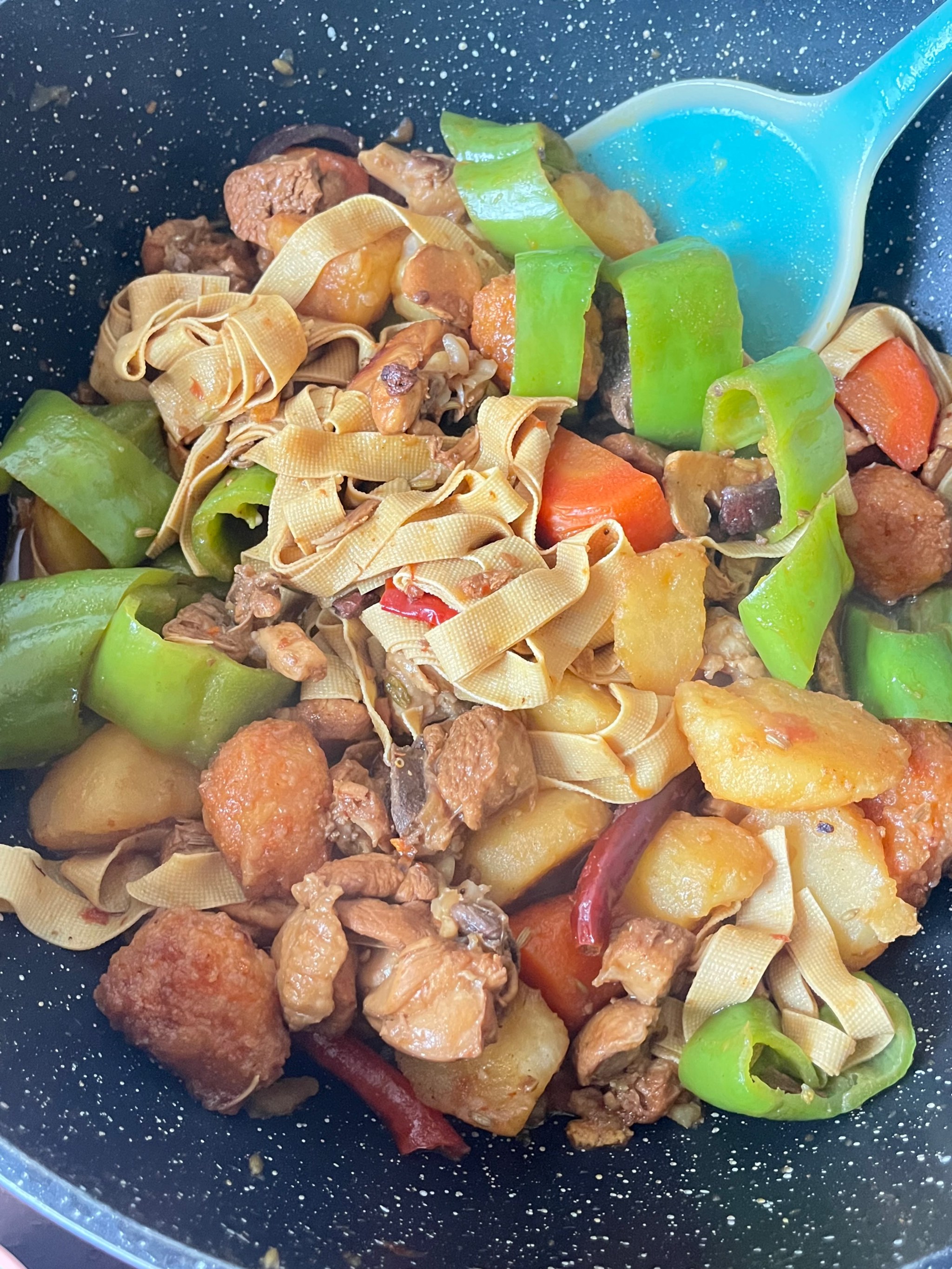 怎样制作大盘鸡=怎样制作大盘鸡视频