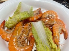 鲜活海白虾-日进一片海.生腌海鲜火锅.宵夜烧烤(三里屯总店)