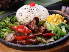 黑椒牛柳饭-十八家面馆(均瑶店)
