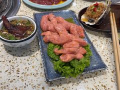 -泰白海鲜烧烤 丹东黄蚬子