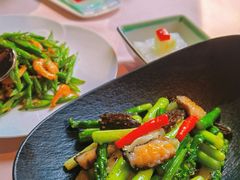 芦笋百合酿羊肚菌-芙蓉堂(武汉天地店)