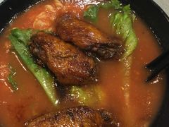 番茄浓汤鸡翅猪扒通粉-华嫂冰室(尖沙咀店)