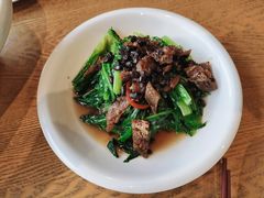 豆豉鲮鱼油麦菜-一澜江宴·江景地标楚菜(江滩公园店)