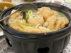 绉纱鱼腐煮杂菌-客家汇·客家传承菜(水库店)